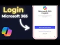 How To Login Office 365 in Mobile