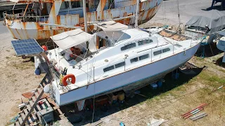Big Progress on the Old Project Catamaran | Wildlings Sailing