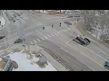 Sinkhole Opens at Omaha Intersection Swallowing SUV and Pickup Truck