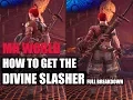 MONSTER HUNTER WORLD - HOW TO GET THE DIVINE SLASHER LONGSWORD