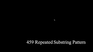 Repeated Substring Pattern Leetcode 459 Java solution Explanation in Hindi