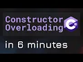 Constructor Overloading in C Programming Hindi