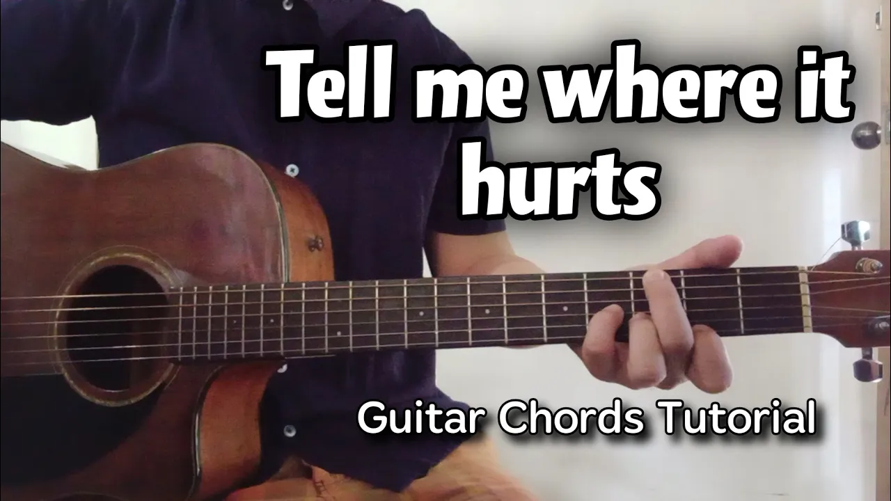 Tell me where it hurts - Kathy Troccoli | Guitar Chords Tutorial | Mymp Version| Raztic Band Version