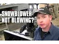 HOW-TO Quickly Diagnose A Snowblower That Won t Blow Snow