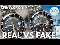 Real Vs Fake Seiko SSK019 GMT - What s New