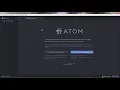 Learn python for beginners - Setting up Atom on Windows