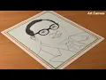 Dr B R Ambedkar Drawing With Pencil Sketh Step by Step FOR BEGINNERS lndependence day