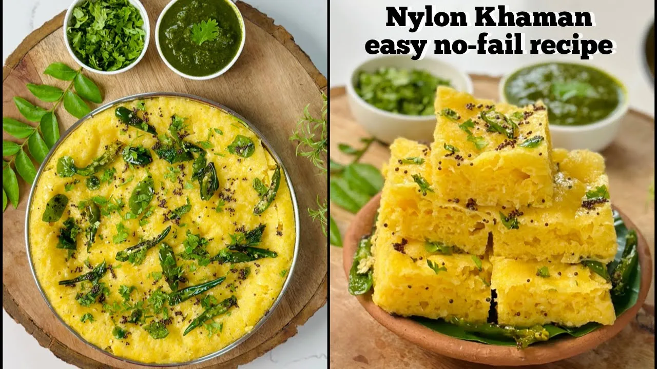 Nylon Khaman  - Easy No-Fail Recipe    Flavourful Food