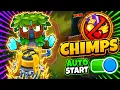 BTD6 CHIMPS Dark Castle Full Auto Start Hidden Achievement Recent Patch for Social Season