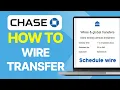 How to Do a Wire Transfer with Chase Online Banking Full Tutorial
