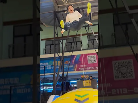 Would You Pay to Get Launched Like This? 😳 #shorts #crazy #challenge