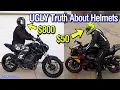 The UGLY Truth About CHEAP Motorcycle Helmets