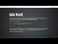 First Java Program Hello World