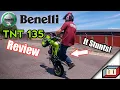 Benelli TNT 135 Review Stunts