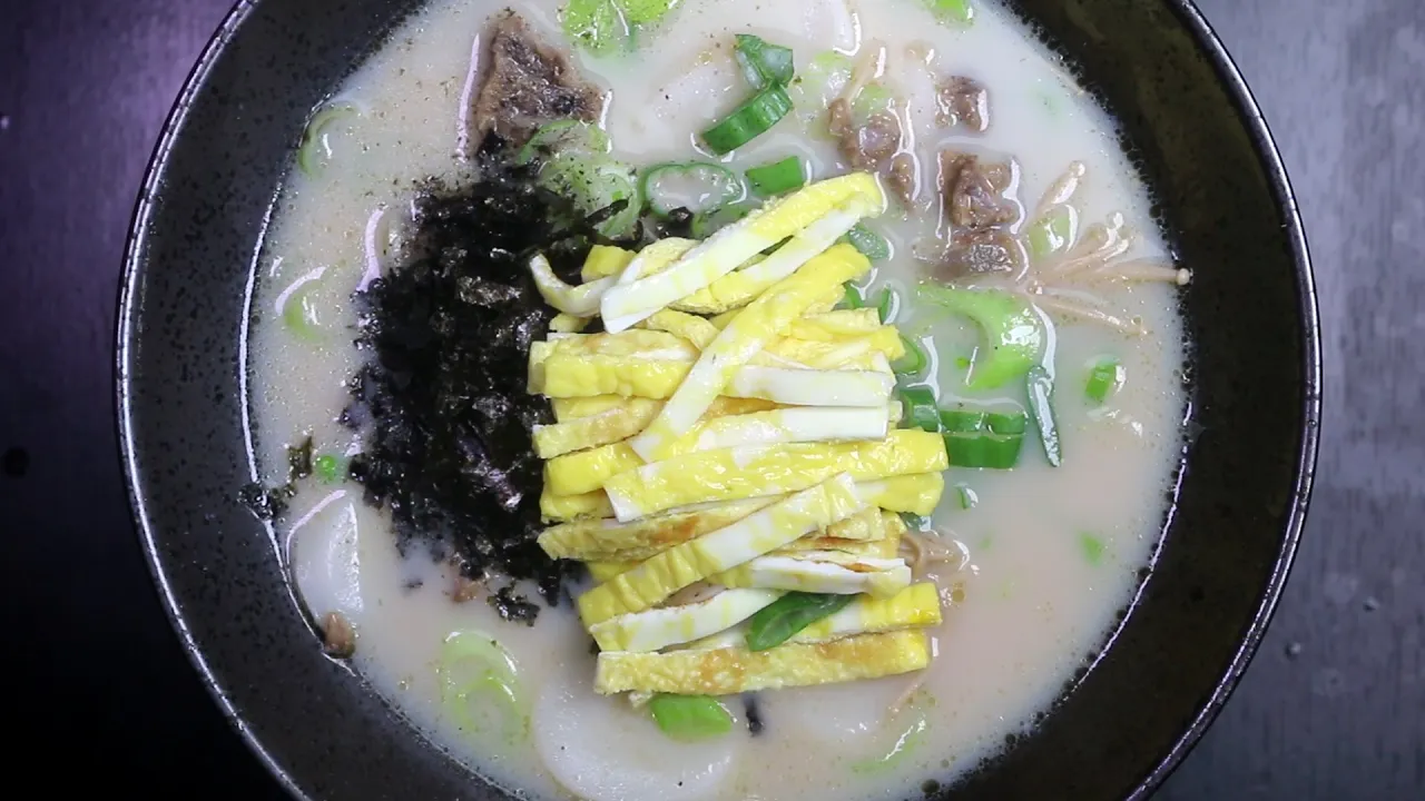 최고급 비밀 떡국