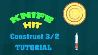 Construct 3 tutorials Knife hit game - Construct 3