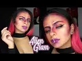 COSMIC ALIEN GLAM HALLOWEEN MAKEUP TUTORIAL