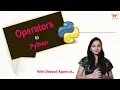 Operators in Python Identity Membership Operators PyCharm Hindi