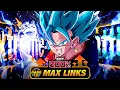 THE BEST EZA TUR LEVEL 10 LINKS 100 RAINBOW STAR EZA TEQ VEGITO BLUE DBZ Dokkan Battle