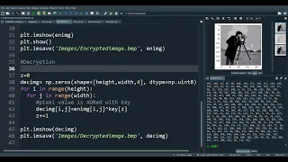 How to encrypt an image with chaos Part 1 Symmetric Encryption Code in Python
