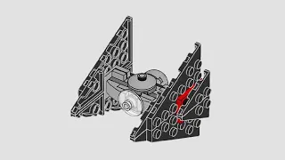 LEGO 912064 Instructions | Star Wars | Sith Eternal TIE Dagger | Magazine Gift