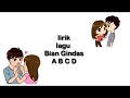 Download Lagu Lirik Bian Gindas 'A B C D'
