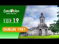 Download Lagu EUROVISION SONG CONTEST Dublin 1981 My Top 20