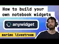 Building and publishing Anywidget tools