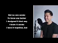 Carry It Well (The Duet) (Male Part Only - Karaoke) - Sam Fischer ft. Hana Effron