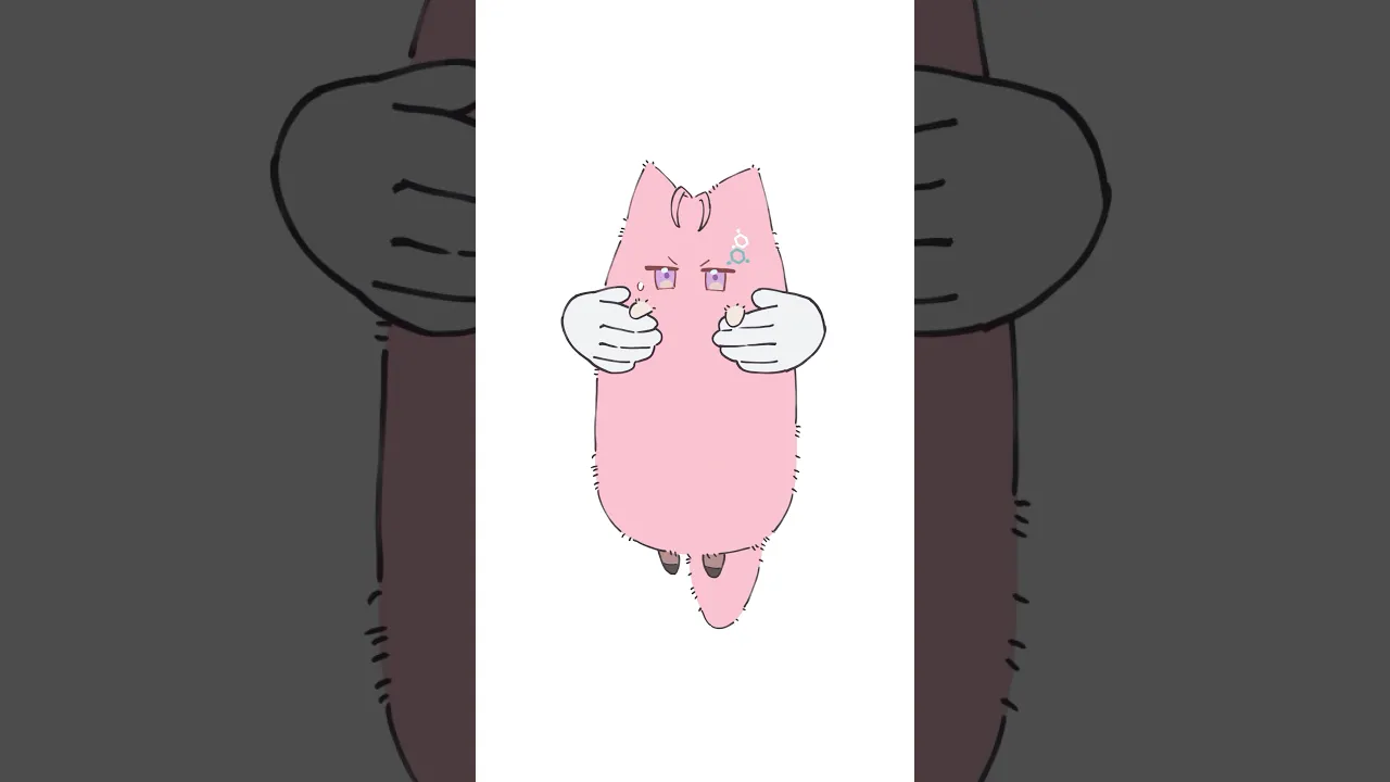 かわいいもふもふなコヨーテ「もふこよ」が伸びた結果 #shorts #anime #ホロライブ #hololive #博衣こより #もふこよ