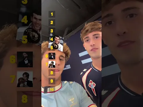 JORGE PÉREZ-LAFUENTE & NOAH RODRÍGUEZ: BLIND RANKING de ganadores del BALÓN DE ORO 🏆
