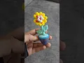 Download Lagu how to make using clay art sunflower 🌻 craft video sunflower art craft#youtubeshorts #tranding #art