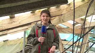 На одной из омских пятиэтажек затянулся капитальный ремонт кровли
