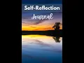 Self reflection journal 94 pages of digital templates