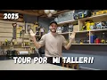 Tour of my Woodworking Workshop Shop Tour 2025