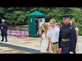 Washington D C Wreath Laying at The Tomb of The Unknown Soldier