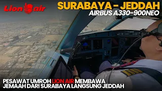 PENERBANGAN UMROH LION AIR SURABAYA - JEDDAH