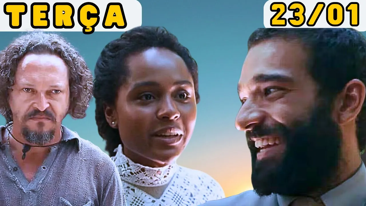 RENASCER CAPITULO DE HOJE  23/01 terça José Inocêncio e Maria Santa troca de olhares