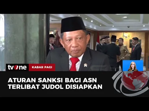 Mendagri Tito Karnavian Tengah Siapkan Aturan Sanksi bagi ASN yang Terlibat Judol