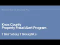 Free Knox County Property Fraud Alert