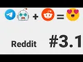 Reddit Code a Telegram bot in Python 1