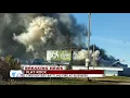 No one injured after massive fire at Flat Rock business