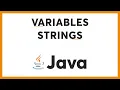 Java Tutorial for Beginners - 2 Variables Strings String Methods Learn Java Java In Telugu