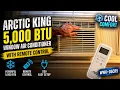 Arctic King 5 000 BTU Window Air Conditioner with Remote Control 115V WWK 05CR5 My Review