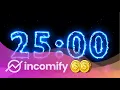 Download Lagu Electric Timer ⚡ 25 Minute Countdown | Visit INCOMIFY