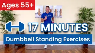 Feel 10 Years Younger By Doing These Standing Light Dumbbell Exercises A Bonus 1 Minute Lesson