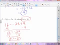 Algebra 4-7 Function Notation Part I