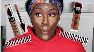 L OREAL INFALLIBLE FRESH WEAR FOUNDATION DARK AMBER MORE THAN CONCEALER HONEY