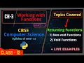 6 Working with Function Returning values from Functions Void and Non-void functions in Python