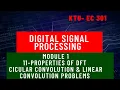 Digital signal processing Module 1 Part 11 Circular Convolution Problems